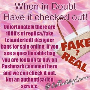 Only Authentic Bags here- Don’t get stuck with a cheap replica